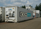 Lagerung von Containern im Außenbereich